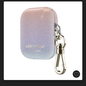 Kate Spade New York AirPods Case - Ombre Glitter Pink